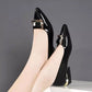 Women Pu Leather Dress shoes