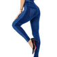 Women Faux Denim Leggings