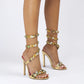 Embellished Wraparound Stiletto High heels