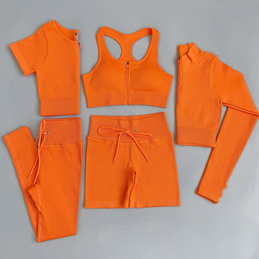 Seamless Yoga Set Workout Sportswear Gym