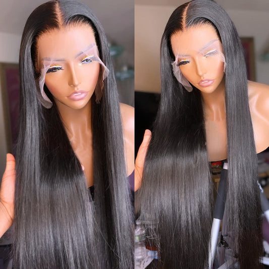 250 Density Straight Lace Front Wig