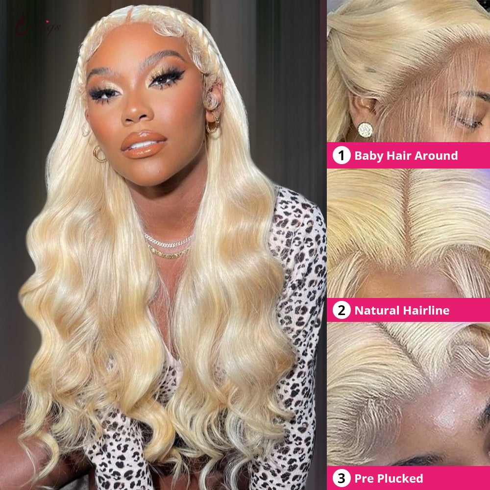 613 Honey Blonde Lace Front Wig