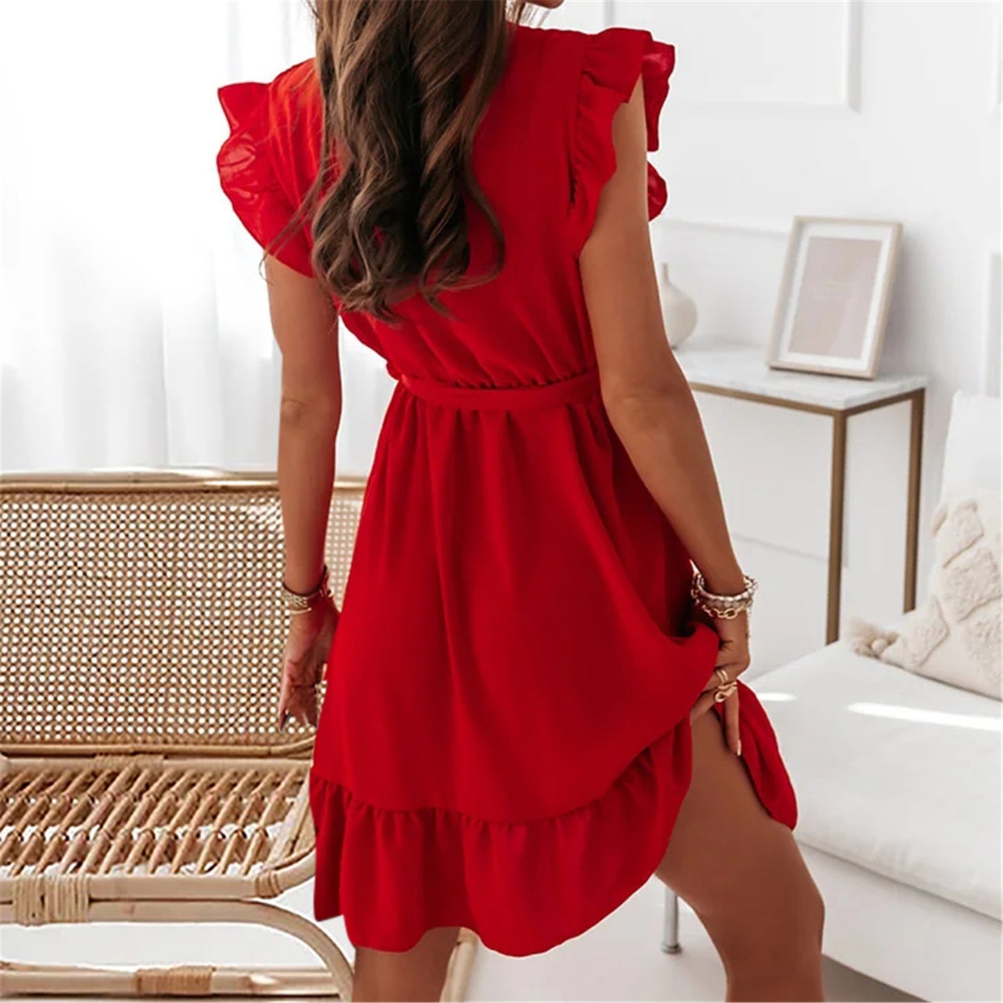 Casual Daily Wear Mini Dress