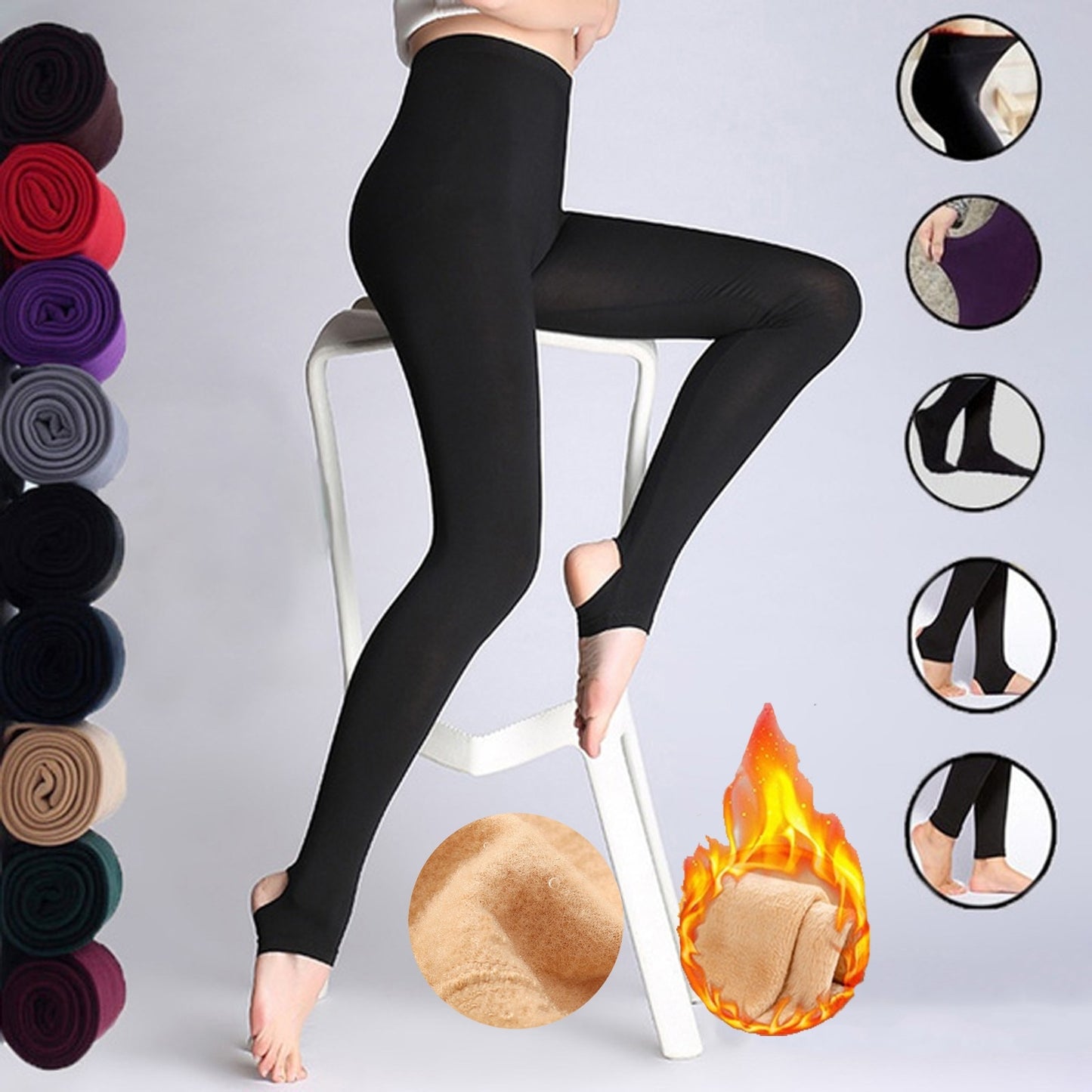 Big Stretch Fleece Lined Leggings