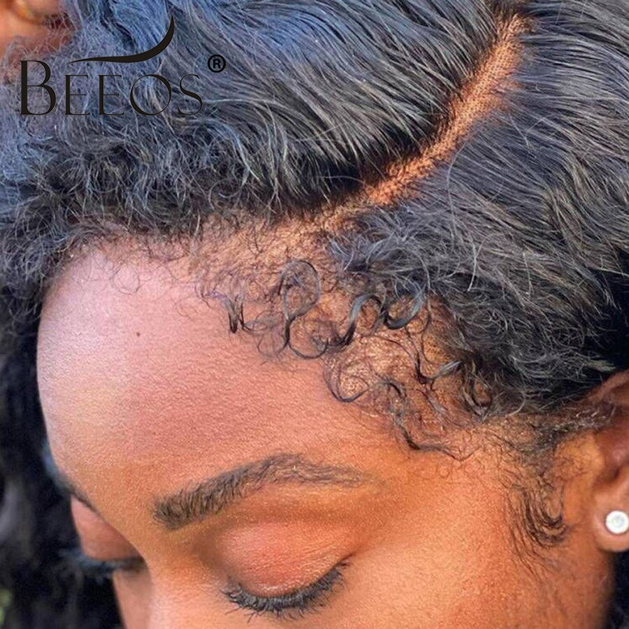 Kinky Edge Hairline Skinlike  Lace