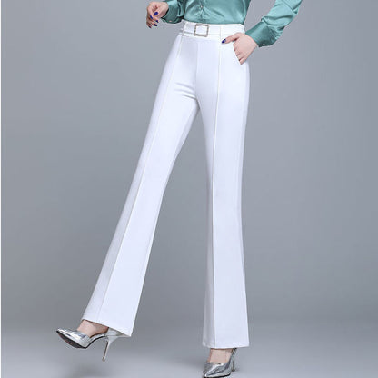 Office Lady Elegant Fashion Flare Pants