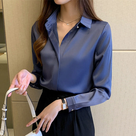 Shirt Long Sleeve Fashion Woman