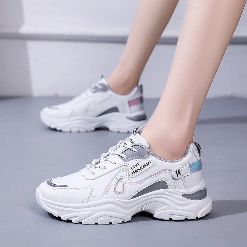 White Tennis Women Shoes