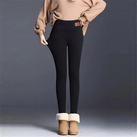 Women Winter Velvet Leggings